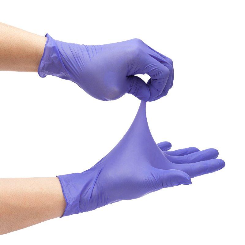 Disposable Gloves Nitrile for Protection from bacteria, germs, virus. 100/box